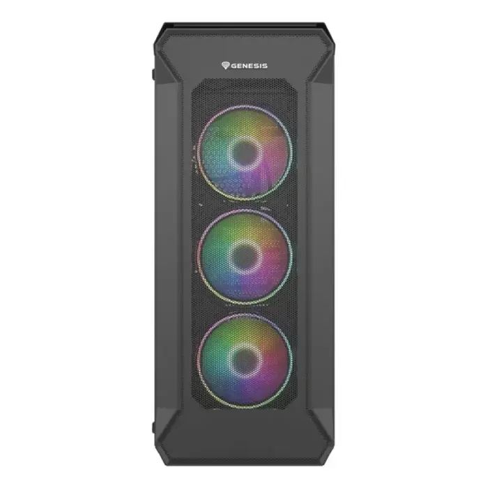 NATEC Genesis Irid 505 ARGB NPC-1518 datorkorpuss – melns