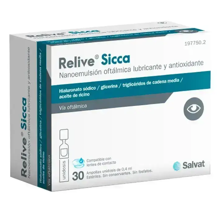 Relive Sicca, 30 tk