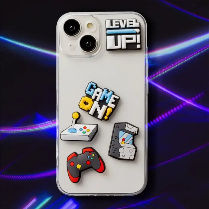 3D Sticker GameOn 5pcs set Фото num