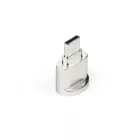 MicroSD Card Reader for USB-C – Silver — Photo 2