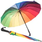 Large umbrella rainbow umbrella sturdy automatic — Photo 1