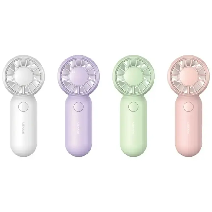 Rokas ventilators USAMS Mini Pocket ZB354 violets Foto 11