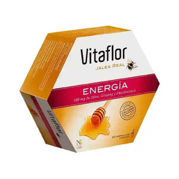 Vitaflor маточное молочко Energía, 20 флаконов, 200 мл
