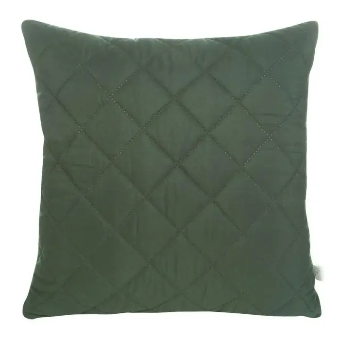 Decorative Pillowcase 40x40 cm Alara 3 Dark Green Geometric Rhombus Pattern