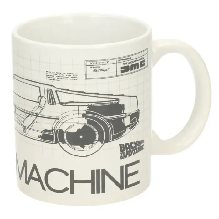 Back to the Future Time Machine krūze
