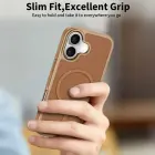 TECH-PROTECT BasicMag MagSafe dėklas iPhone 17 - Matte Brown — Nuotrauka 5