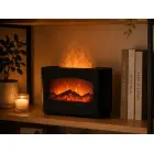 Air humidifier, led fireplace, aromatherapy diffuser, usb, flame effect — Photo 9