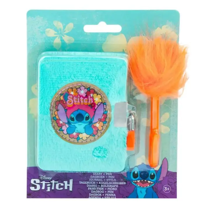 Disney Stitch Mini diary + pen