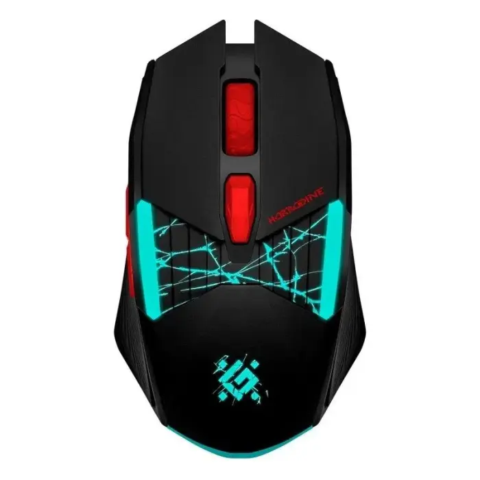DEFENDER MOUSE GM-237 HORRODINE RF 3200dpi 6P BLACK