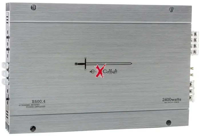 Excalibur X-600.4/ усилитель/репитер/ 4-kanálový/ 4x 600W/ 2x 160W