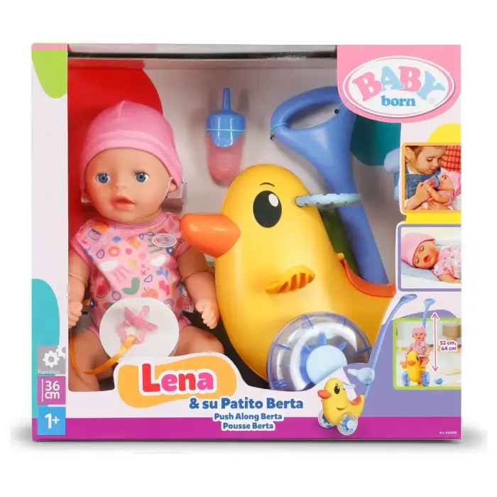 Baby Born Lena nukk + Berta Duckling 36 cm