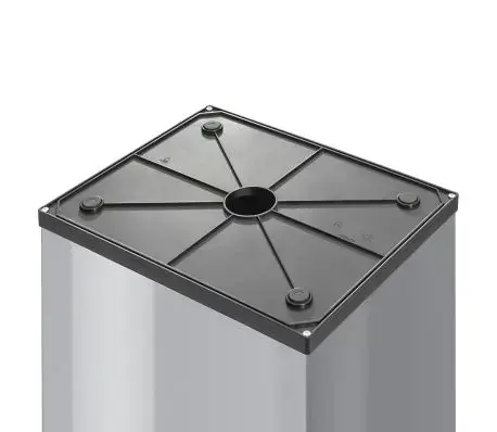 Big-Box Refuse Bin Swing L, 35L, silver Photo