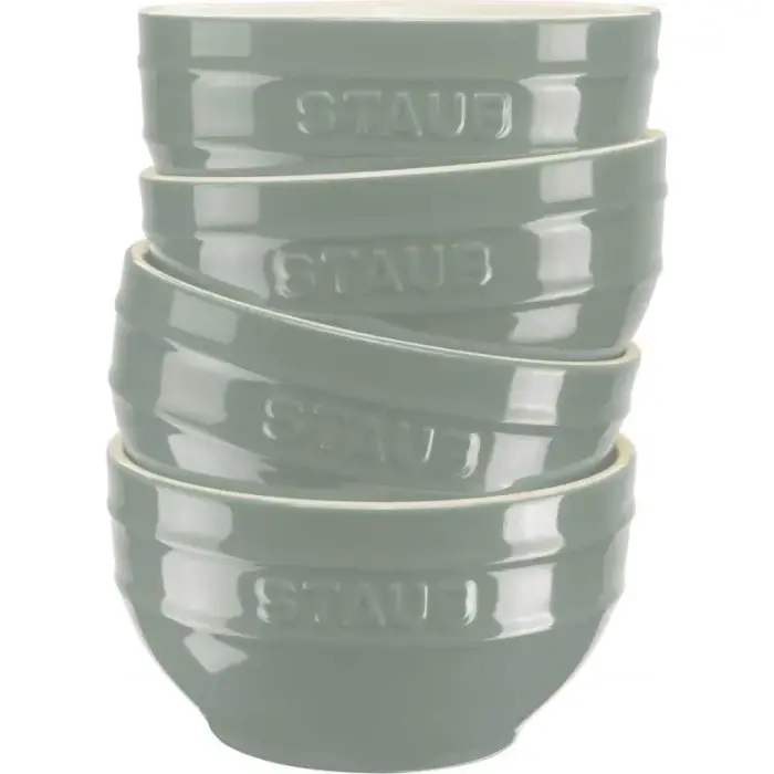 STAUB SERVING 4 bļodu komplekts 14 cm, eikalipta