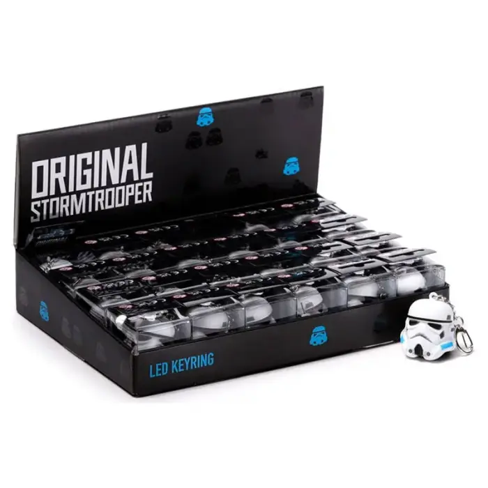 Star Wars Stormtrooper keychain with lights