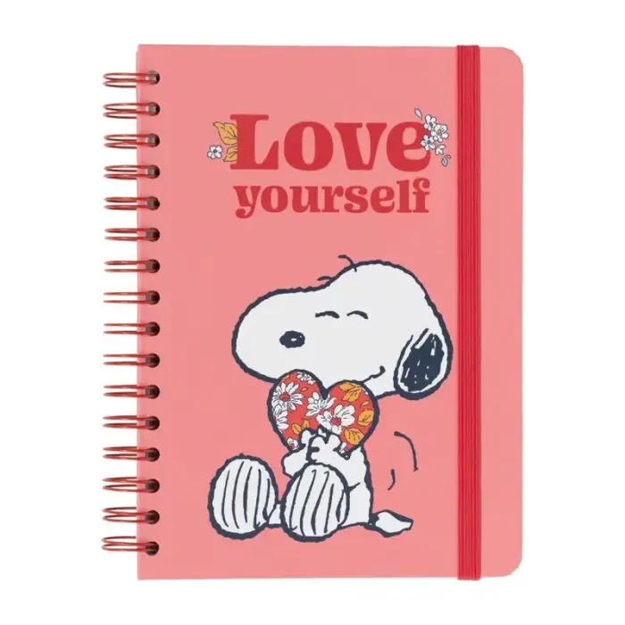 Snoopy Love Yourself A5 klade