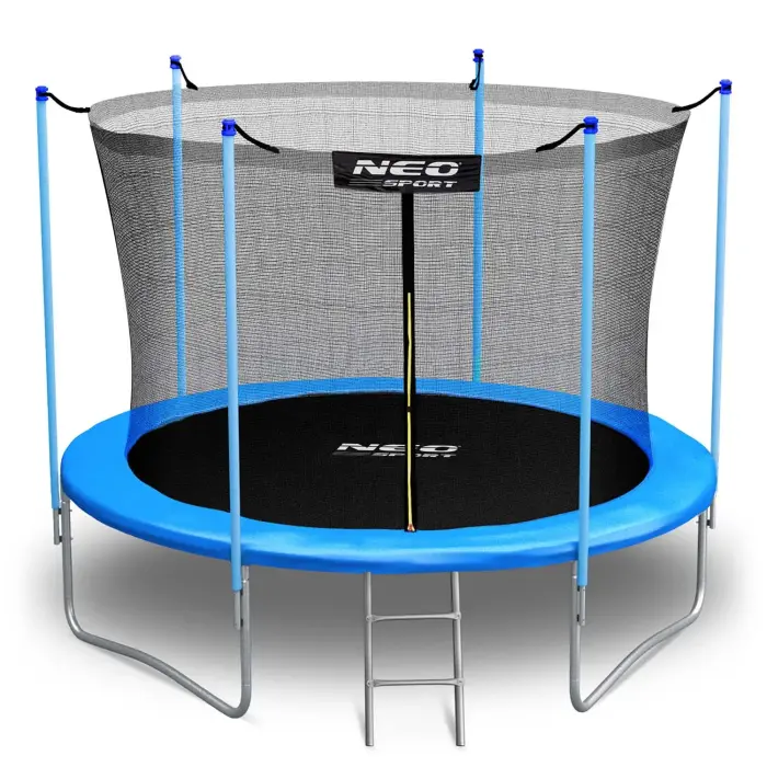 Neo-Sport 8 jala/252 cm aiatrampliin sisemise võrgu ja redeliga