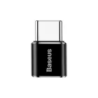 Baseus Мини-адаптер Micro USB на USB-C – чёрный — Фото 2