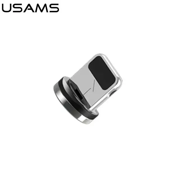 USAMS magnetinis Lightning adapteris – Sidabrinis