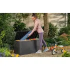 Keter Graphite sodo daiktadėžė 277L 249384 — Nuotrauka 4
