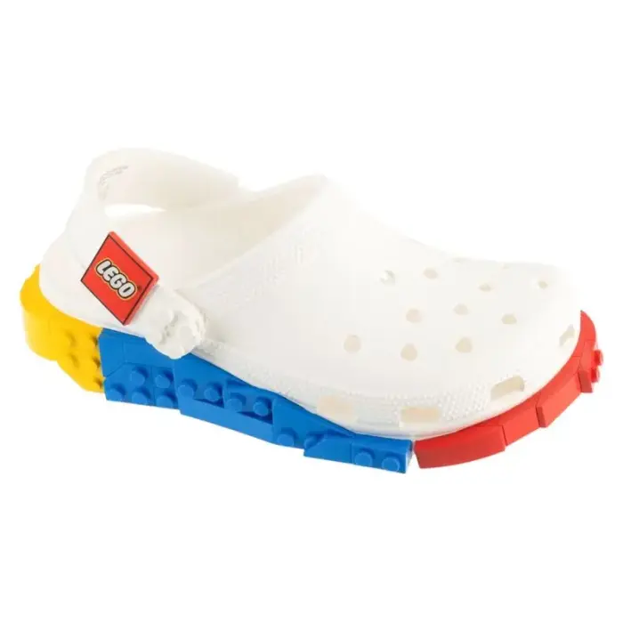 Crocs LEGO 4LW System Clog 211873-100 White 36/37 - rozmiar_EU: 36/37