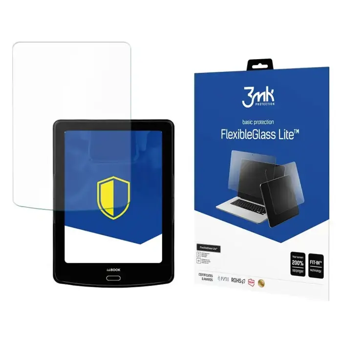 InkBook Prime HD - 3mk FlexibleGlass Lite™ 8.3'' ekrāna aizsargplēve
