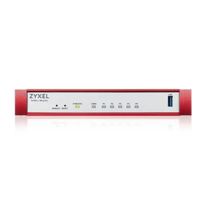 Zyxel USGFLEX50H Firewall Gold Bundle (+1 Yr Gold Security Pack), 5x WAN/LAN, SPI Firewall: 2000 Mbps Max., IPSec VPN: 20