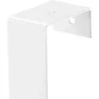 Āķis uz durvīm pakarams / 2 āķi / balts Foto 4