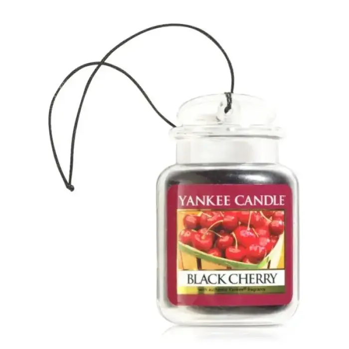 Автомобильный ароматизатор Yankee Candle Ultimate Black Cherry, подвесной