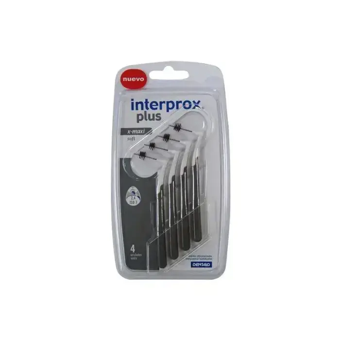 Dentaid Interprox Plus Interproximal Toothbrush Super Micro 2g (4 units)