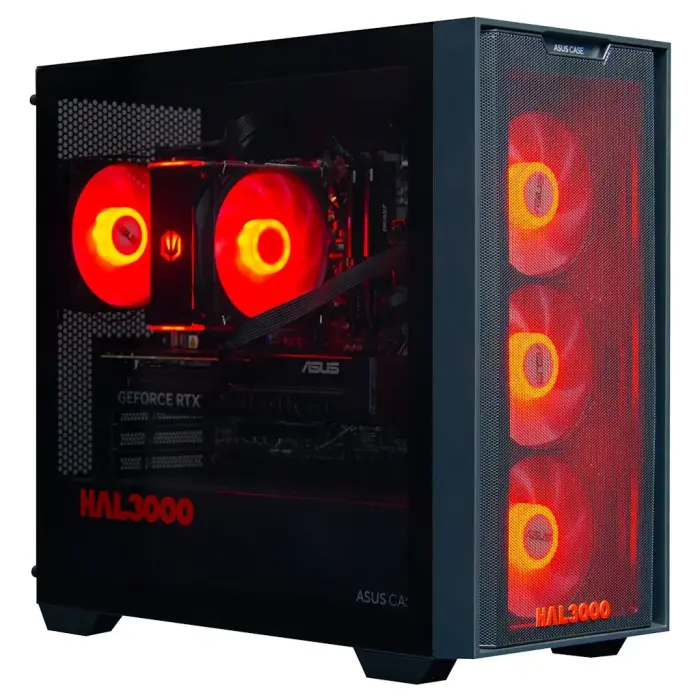 HAL3000 Online Gamer / AMD Ryzen 5 7600/ 32GB DDR5/ RTX 5060 Ti 16G/ 1TB PCIe4 SSD/ WiFi/ W11