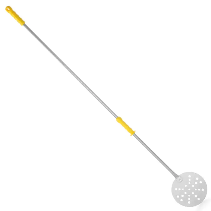 Perforēta picas pagriešanas lāpsta ar kustīgu rokturi, Ø220x1700mm, Hendi 617786