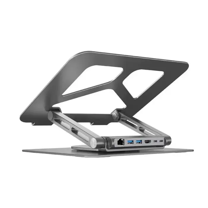 UNITEK Laptop Stand + USB-C HDMI 4K PD Hub