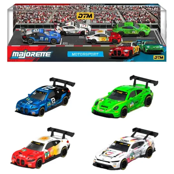 Motorsport DTM komplekt 4 cars