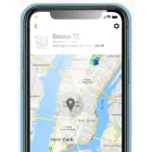 Baseus T2 Mini Wireless Key and Item Tracker - White — Photo 11