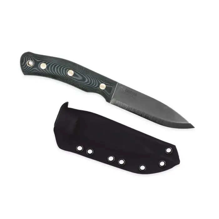 Casström No. 10 SFK GreenMicarta Sleipner Kydex Knife