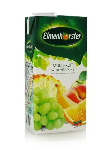 ELMENHORSTER Multivitamin Juice Drink 20%, 2 L