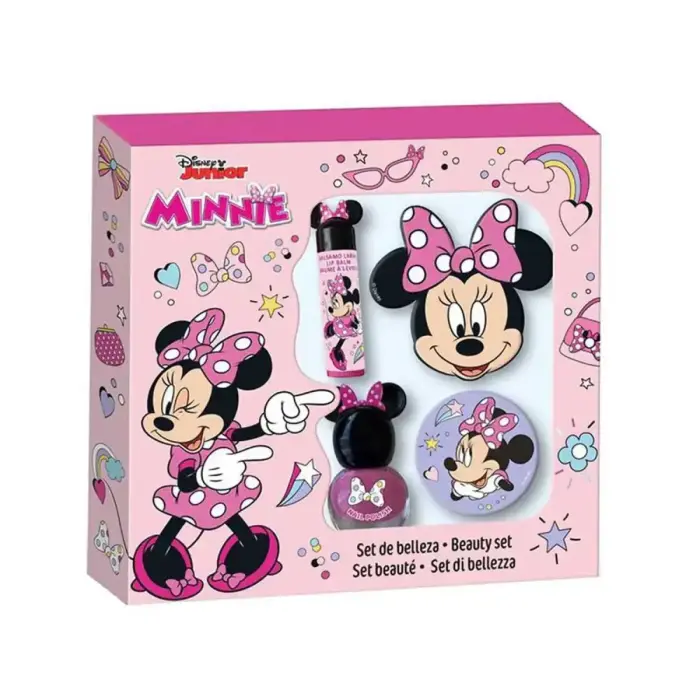 Cartoon Minnie skaistumkopšanas grima komplekts, 4 gab.