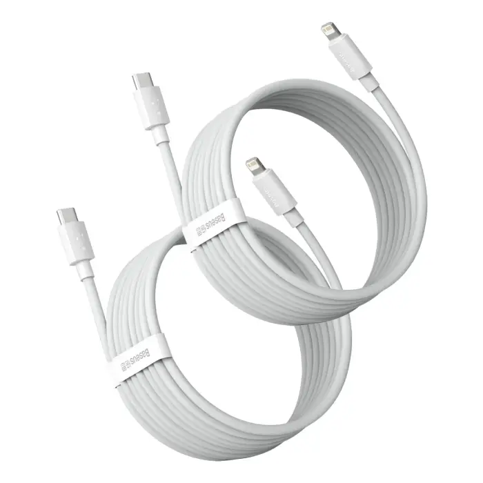 2x Baseus Simple Wisdom iPhone Lightning