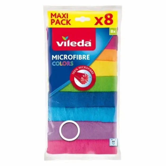 Vileda Mikrokiust lapp COLORS 8 tk