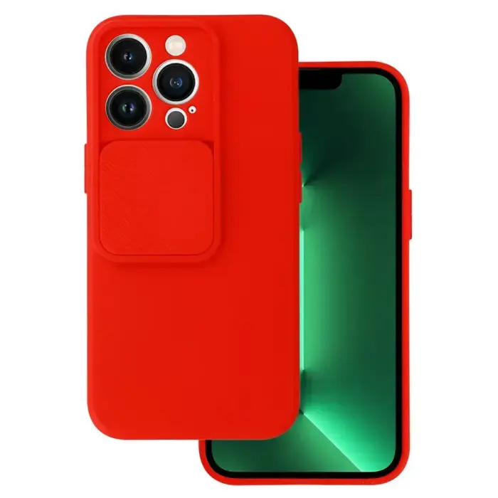 Camshield Soft vāks iPhone 13 Pro Max, sarkans