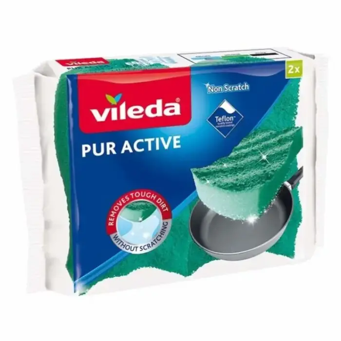Vileda Pur Active indų plovimo kempinė 2 vnt.