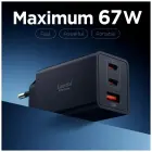 Ładowarka sieciowa Spigen Essential       EE673EU 67W 2xUSB-C/USB-A czarny Foto 2