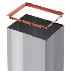 Big-Box Refuse Bin Swing L, 35L, silver Photo
