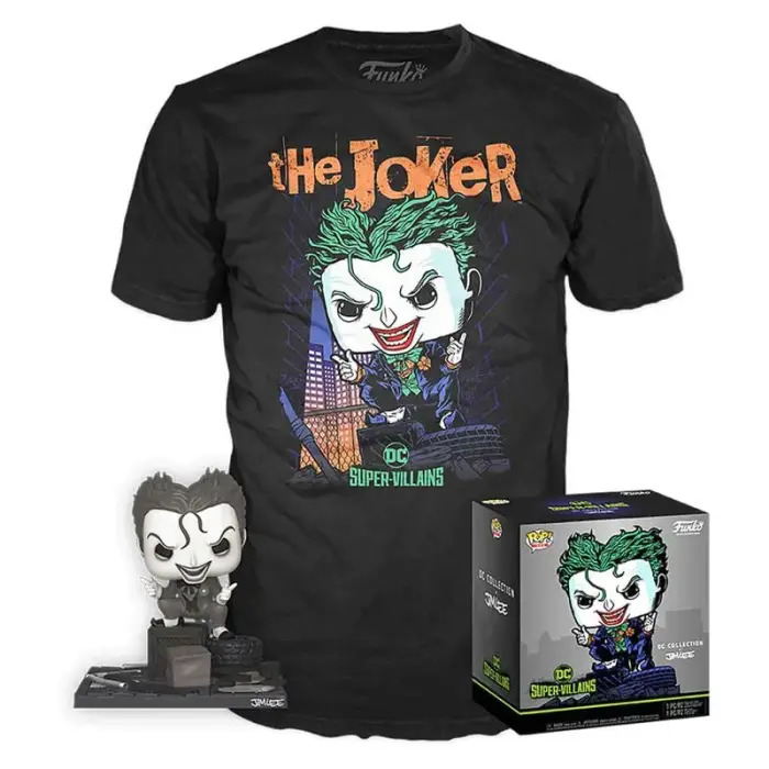 Funko Set POP figure & Tee DC Comics Jim Lee Joker