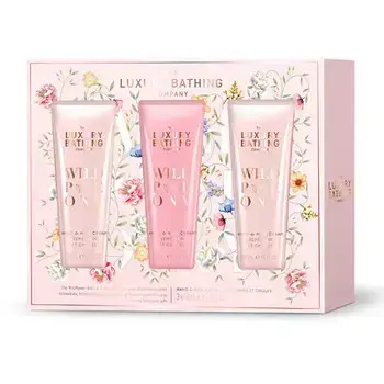 Grace Cole Hand Cream Set ( Pivoňka, Broskev & Malina ) - Dárková sada krémů na ruce ( 3 ks )