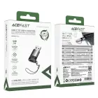 Acefast J8 USB-C - USB-A Adapter - Gray — Photo 7