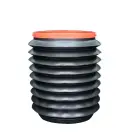 Foldable car bucket container 4L black Фото num