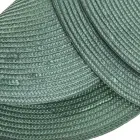 Table placemat Chef, diameter 38 cm, round, bottle green Photo