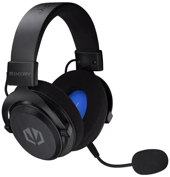 Endorfy headset VIRO Infra Wireless lehký / USB-C / BT / pop-up filtras / juodas
