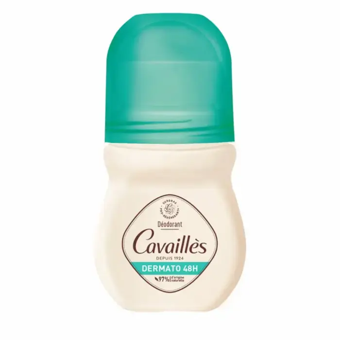 Roge Cavailles Dermato Looduslikud koostisosad 48h Kaitse Rulldeodorant naistele, 50 ml